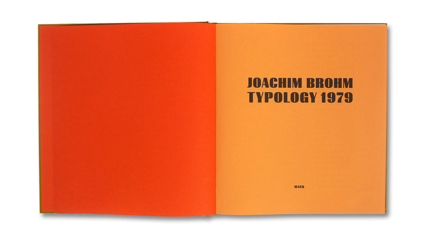 Typology 1979 <br> Joachim Brohm - MACK