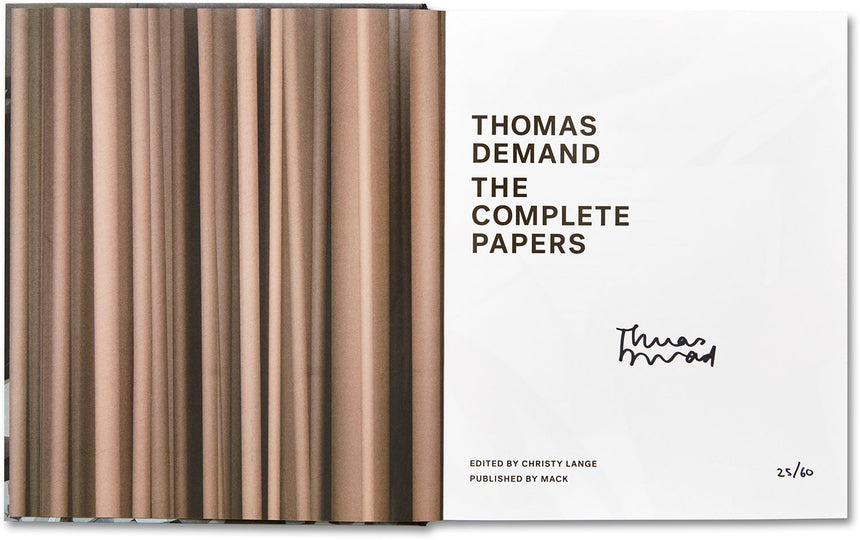 The Complete Papers <br> Special Edition <br> Thomas Demand - MACK